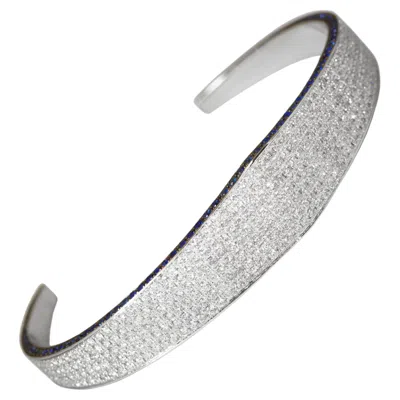 Pre-owned Ralph Masri Modernist Diamond And Sapphire Bracelet In Blue
