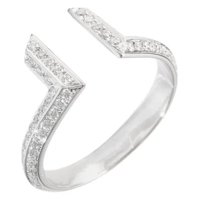 Pre-owned Ralph Masri Phoenician Script Diamond Band In Multi