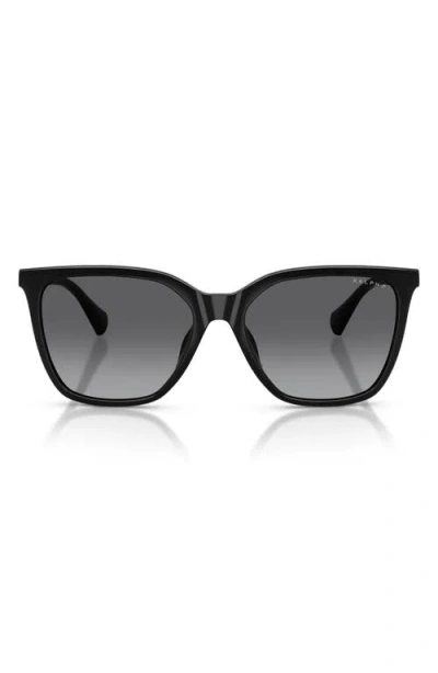 Ralph Ra5328u 56mm Polarized Gradient Square Sunglasses