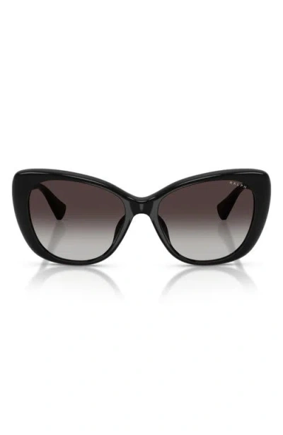 Ralph Ra5329u 56mm Gradient Butterfly Sunglasses