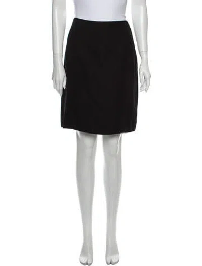Pre-owned Ralph Rucci Knee-length Skirt In Black