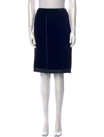 Pre-owned Ralph Rucci Knee-length Skirt In Black