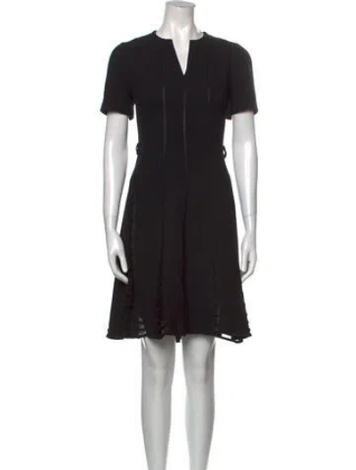 Pre-owned Ralph Rucci Vintage Knee-length Dress In Black