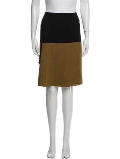 Pre-owned Ralph Rucci Vintage Knee-length Skirt In Black