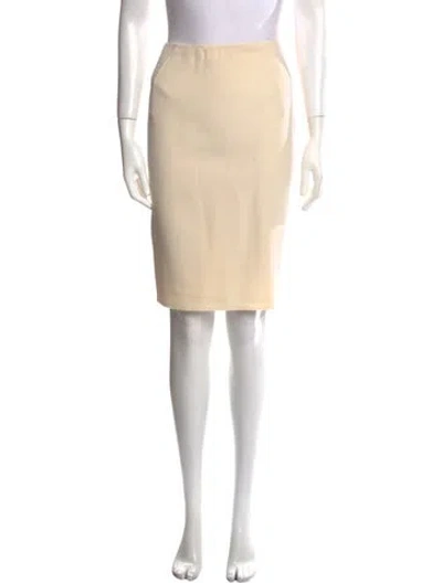Pre-owned Ralph Rucci Vintage Knee-length Skirt In Neutral