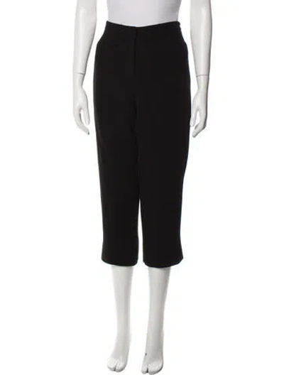 Pre-owned Ralph Rucci Vintage Straight Leg Pants In Black