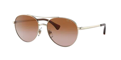 Ralph Woman Sunglass Ra4135 In Brown