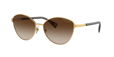 Ralph Woman Sunglass Ra4145 In Brown