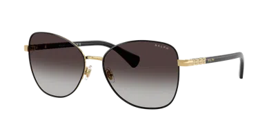 Ralph Woman Sunglass Ra4147 In Grey Gradient