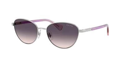 Ralph Woman Sunglass Ra4150 In Gradient Violet