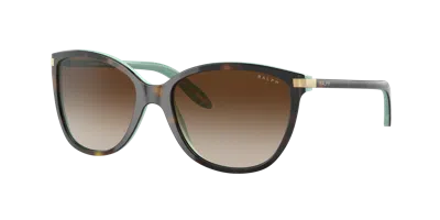 Ralph Woman Sunglass Ra5160 In Brown