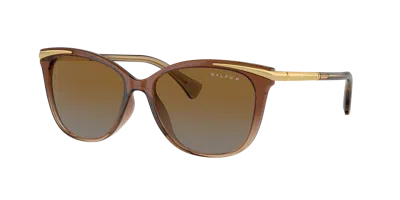 Ralph Woman Sunglass Ra5309u In Polar Gradient Brown