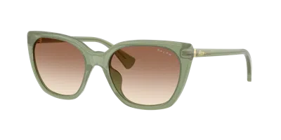 Ralph Woman Sunglass Ra5330u In Light Brown Gradient