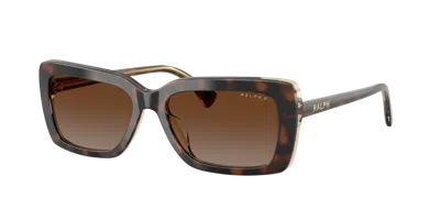 Ralph Woman Sunglass Ra5342u In Brown