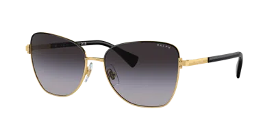 Ralph Woman Sunglass Ra4146 In Gradient Grey