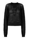 Ramael Black Bio Cable Sweater In Black