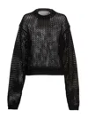 Ramael Black Bio Cable Sweater In Black
