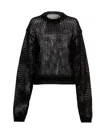 Ramael Black Bio Cable Sweater In Black