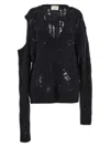 Ramael Oversize Black Perforated Mesh In Black