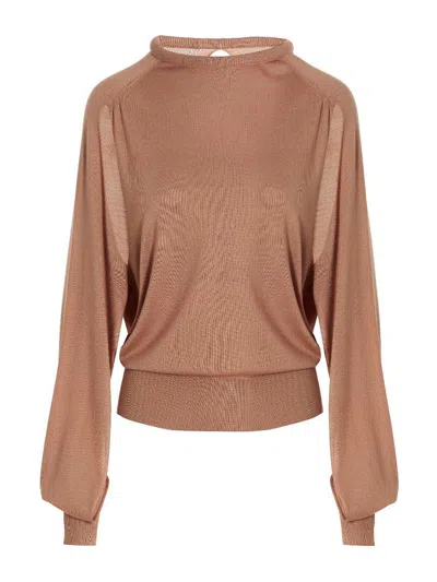 RAMAEL CUT OUT INSERT TOP SWEATER