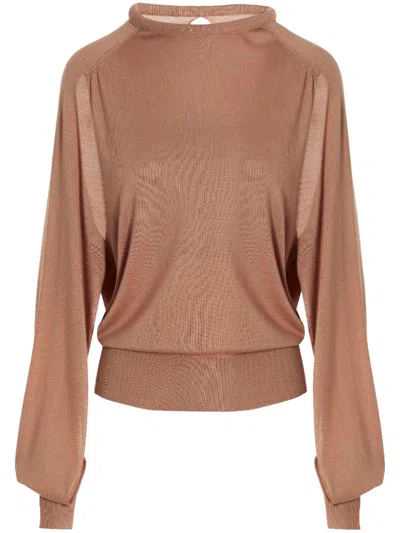 RAMAEL SILK SWEATER
