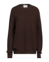 Ramael Woman Sweater Chocolate Brown Size S Alpaca Wool, Wool In Cocoa
