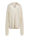 Ramael Woman Sweater Ivory Size S Cotton In White
