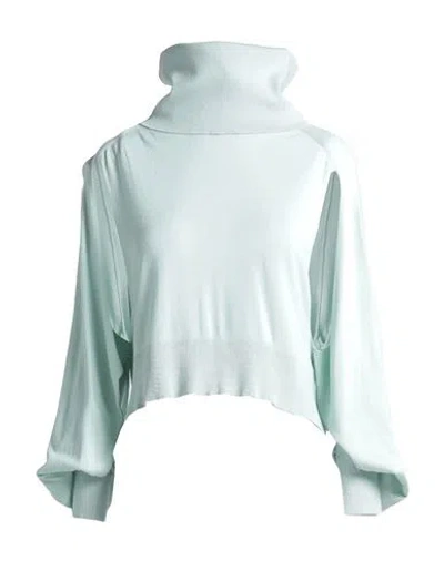 Ramael Woman Sweater Light Green Size M Silk