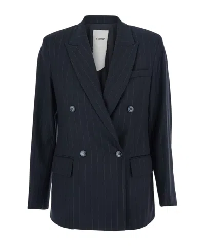 RAME DOUBLE-BREASTED SUIT JACKET