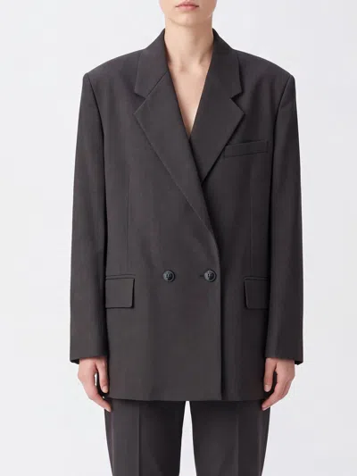 Rame Jacket Woman Color Green In Gray