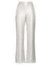Rame Ra. Me Woman Pants Grey Size 8 Viscose, Polyester, Polyamide In Grey