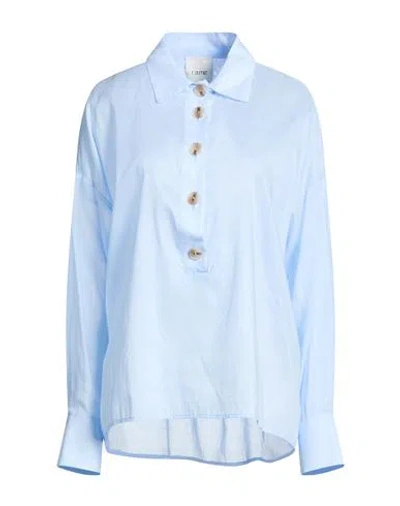 Rame Ra. Me Woman Top Light Blue Size 2 Tencel, Cotton