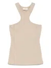 Rame Ribbed Tank Top In Neutrals