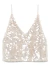 Rame Sequin-embellished Top