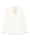 Rame Single-breasted Blazer In Neutrals