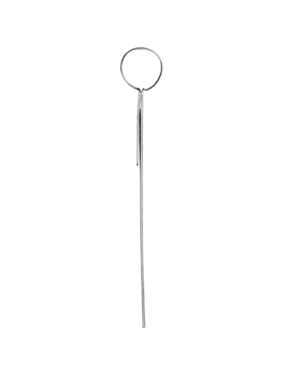 Rame Tassel-detail Torque Necklace In Silver