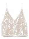 Rame Sequin-embellished Top