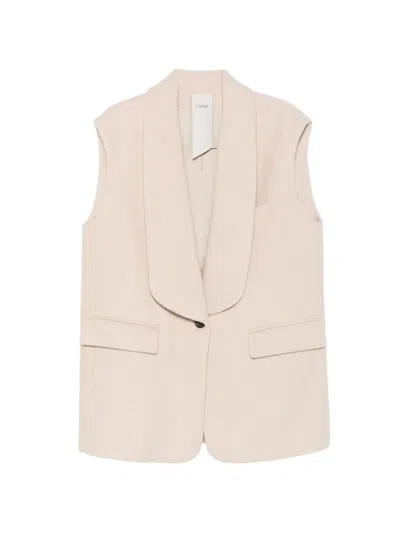 Rame Vest In Beige