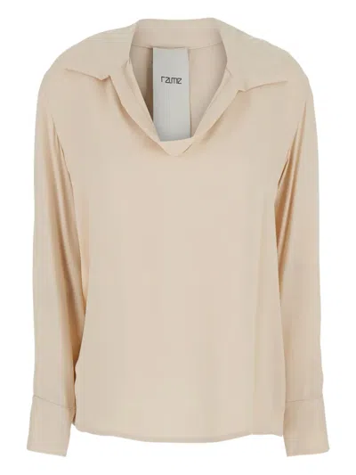 RAME WIDE-COLLAR SHIRT