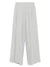Rame Pleated Trousers In Grigio