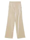 Rame Metallic Trousers In Grigio