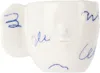 Rami Kim Studio White & Blue Scribble Espresso Cup In Blue/white