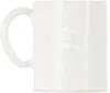 Rami Kim Studio White Ceramic Face Mug In White