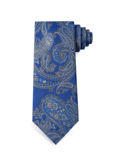 Ramon Sanjurjo Paisley-print Pointed-tip Tie In Multi
