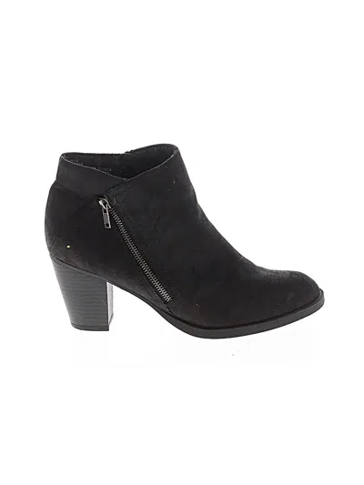 Pre-owned Rampage Ankle Boots In Black