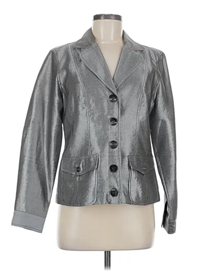 Pre-owned Rampage Blazer Jacket In Silver
