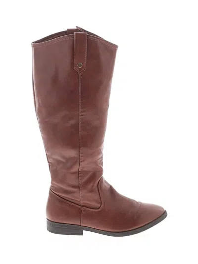 Pre-owned Rampage Boots In Brown