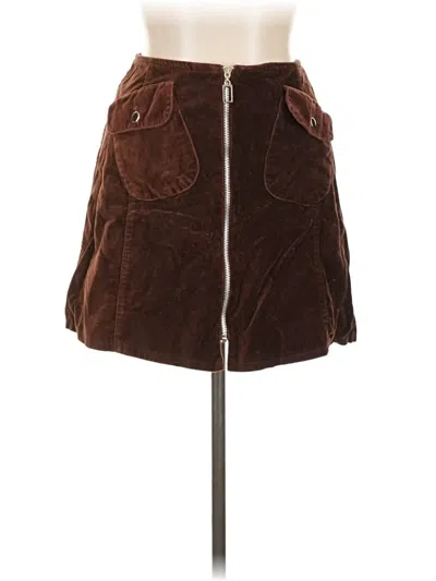 Pre-owned Rampage Casual Skirt In Brown