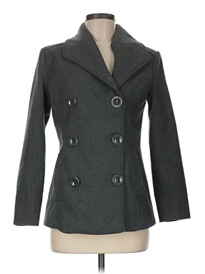 Pre-owned Rampage Coat In Gray