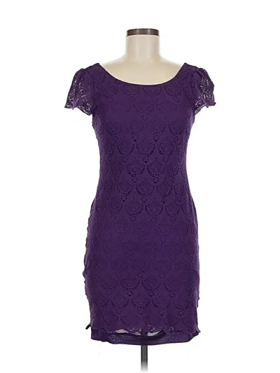 Pre-owned Rampage Cocktail Dress In Purple
